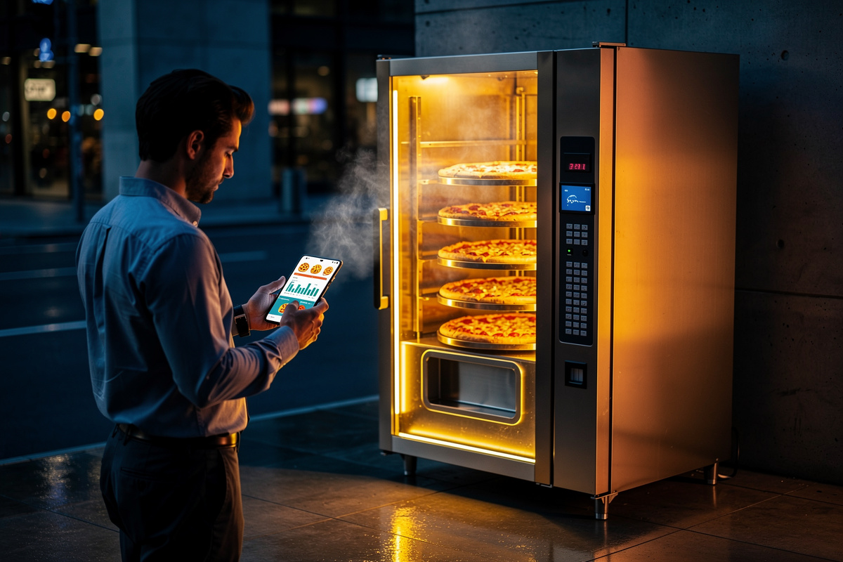 MyPizzaDoor : la solution pour piloter vos distributeurs de pizzas