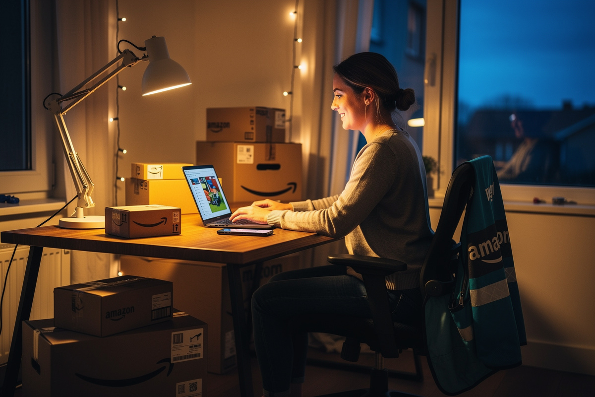 Gagner un complément de salaire à domicile grâce à Amazon