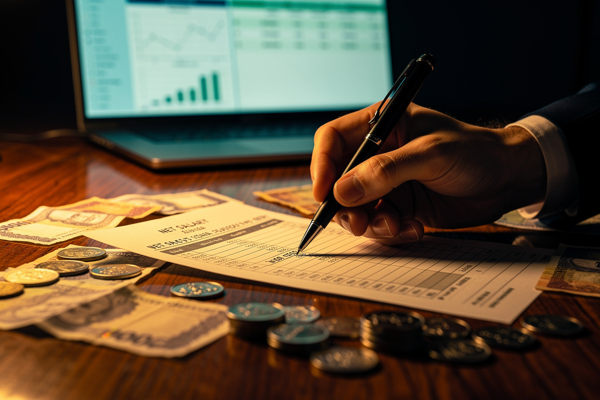 Calcul du salaire brut en net au Maroc : guide 2026