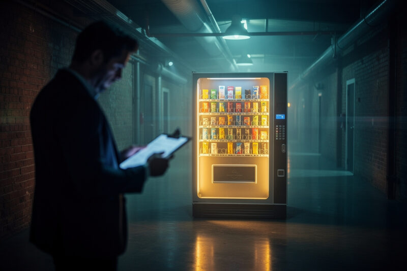 Quel est le prix d'un emplacement de distributeur automatique ?